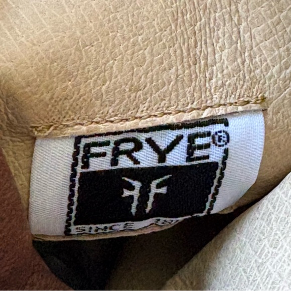 Frye Celia Over The Knee Boots Leather Fold over Size 10B Boho Western - Picture 8 of 12